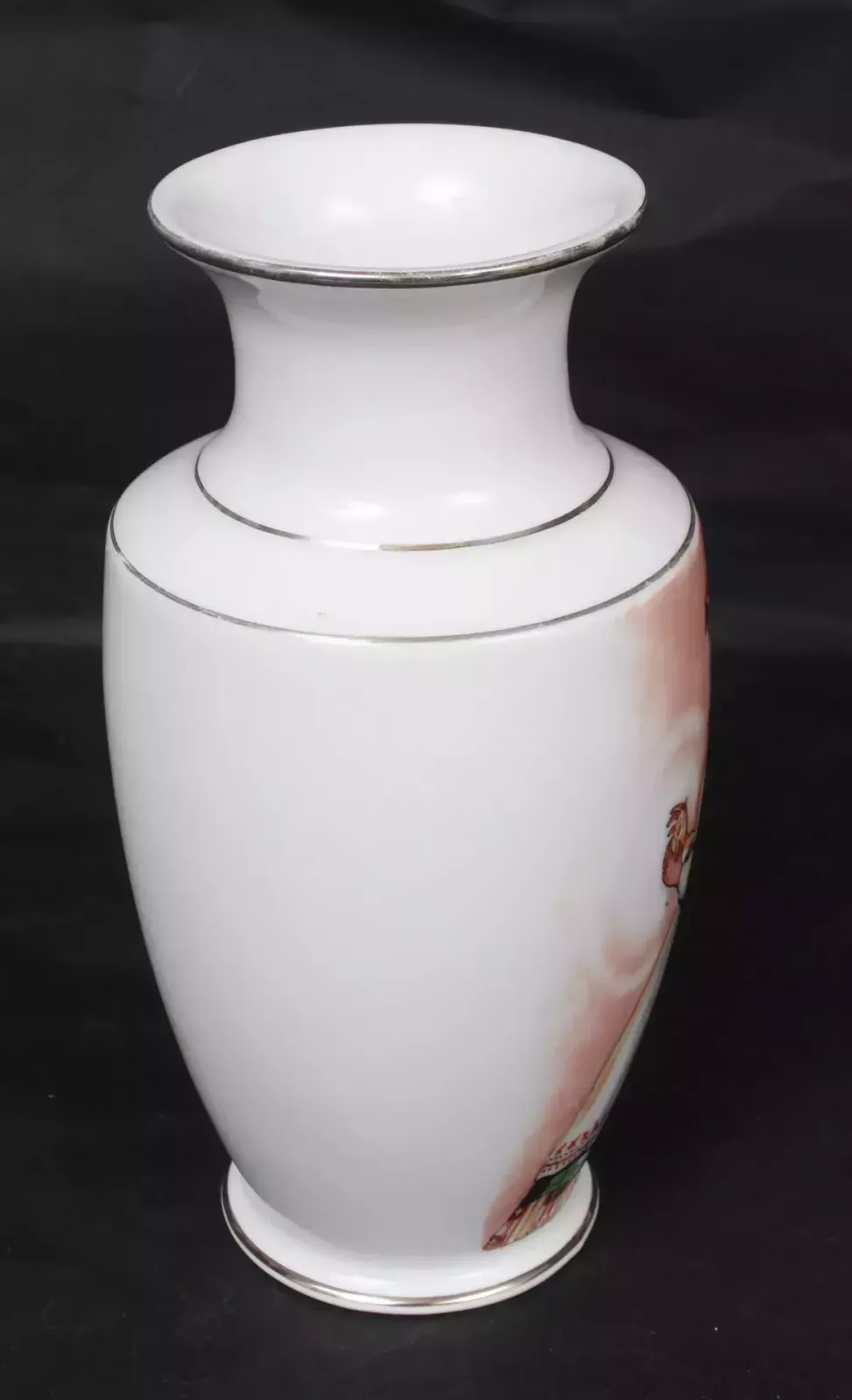 Jessen Porcelain Vase With Painting photo buy