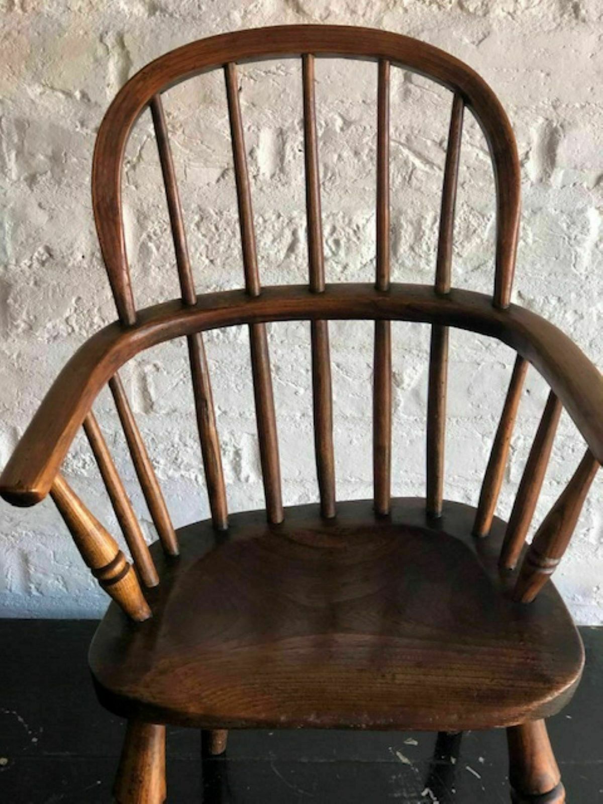 photo for sale Antique 19th Century Child’s Windsor Armchair, English, C. 1890