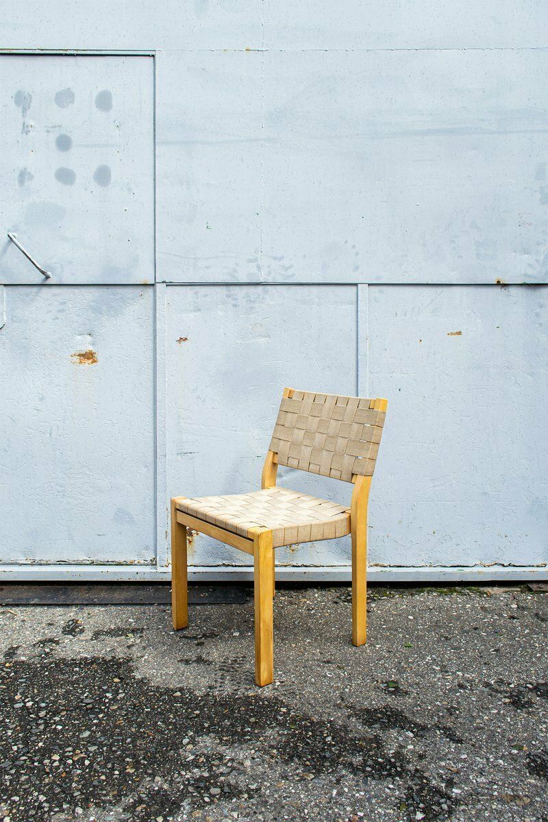 Dining Chairs No. 611 By Alvar Aalto For Artek, 1970s, Set Of 8 photo furniture