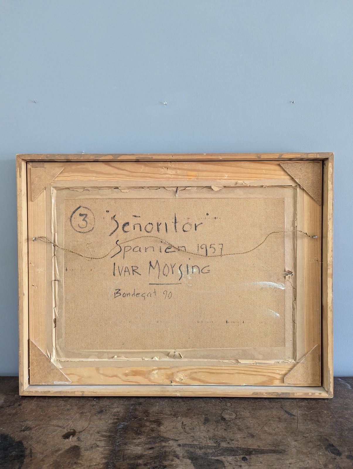 1205.0 Senoritas  Oil Painting, 1950s photo