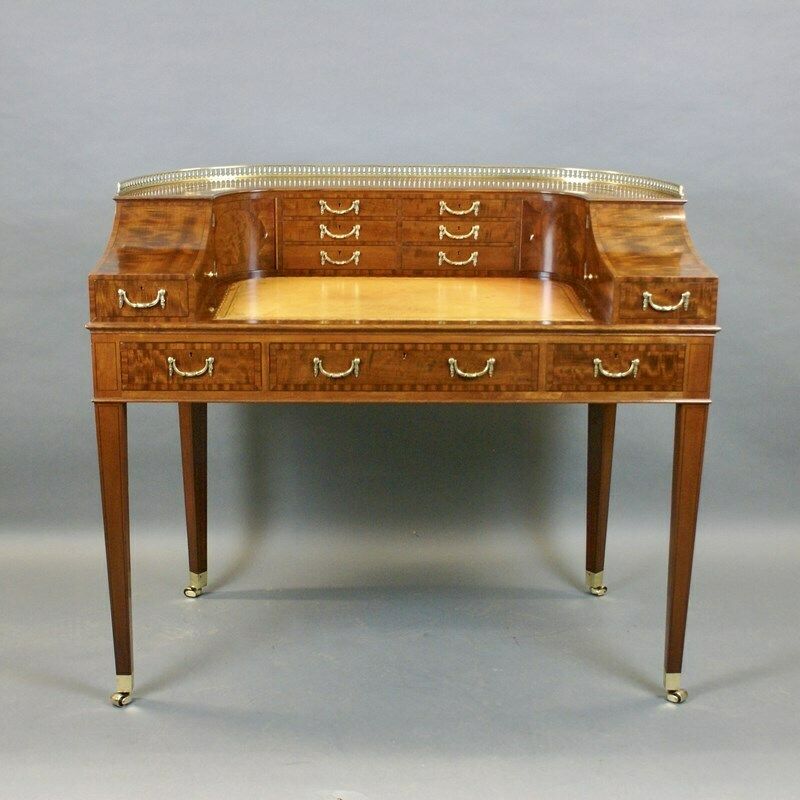 An Exceptional 19th Century Carlton House Desk photo for sale