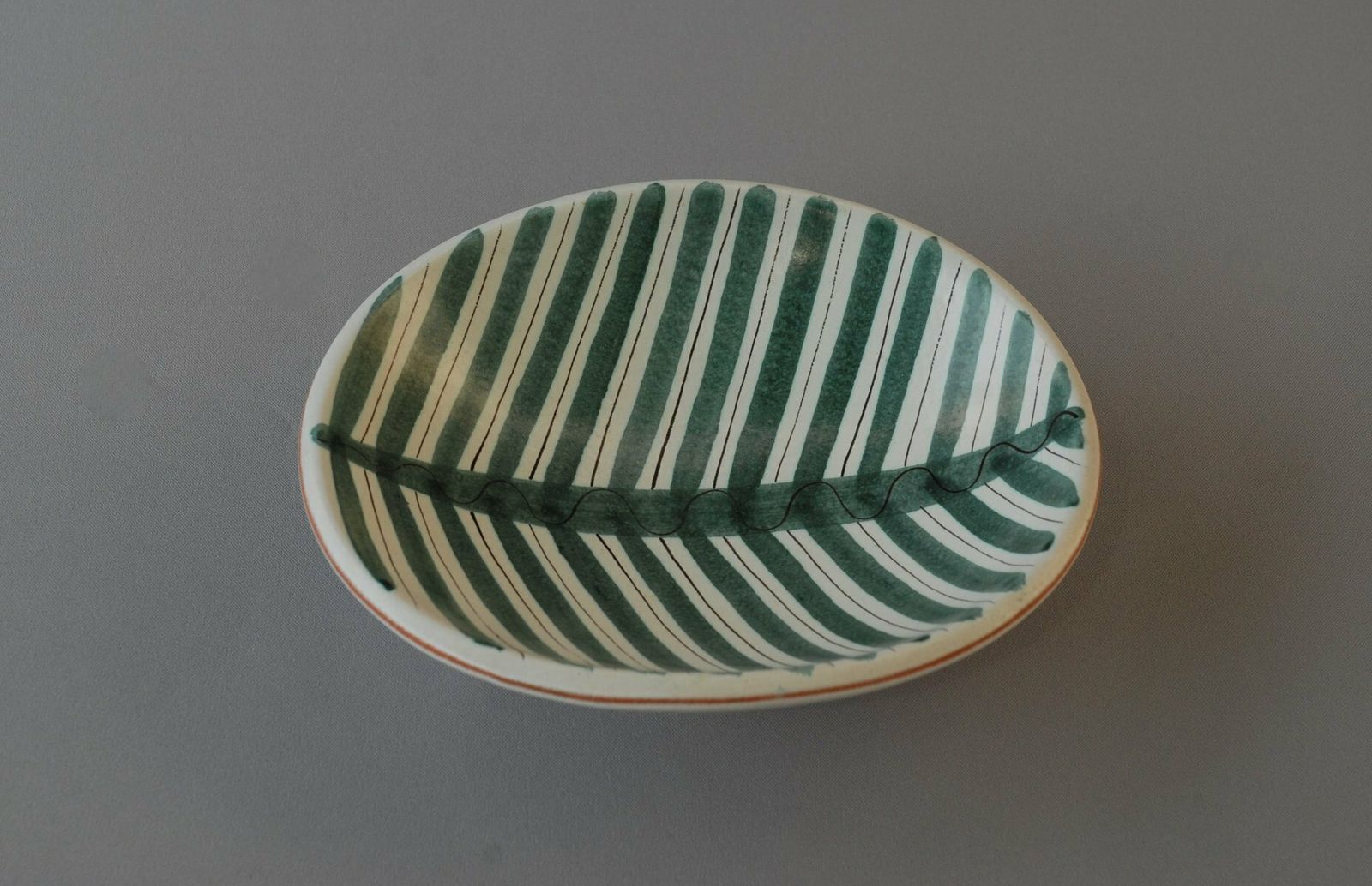 Hand Painted Bowl By Stig Lindberg For Gustavsberg, Sweden, 1950s photo furniture