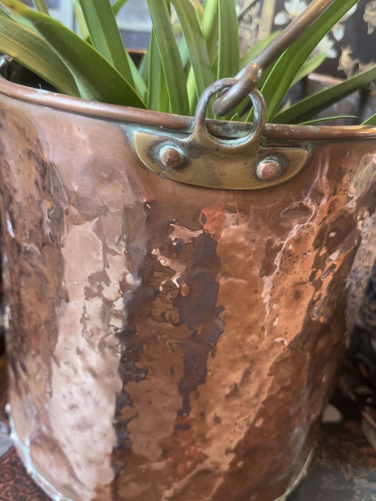 photo for sale 19th Century Dutch Copper Milk Pail