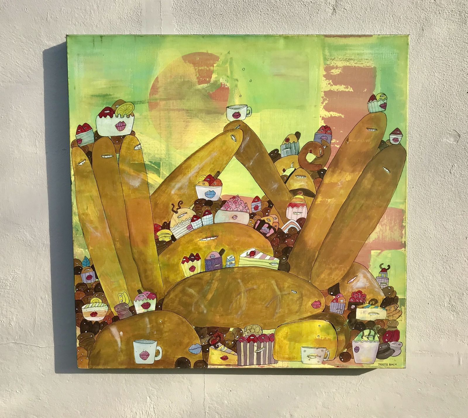 Juliette Bach Painting, 2000s, Contemporary photo furniture