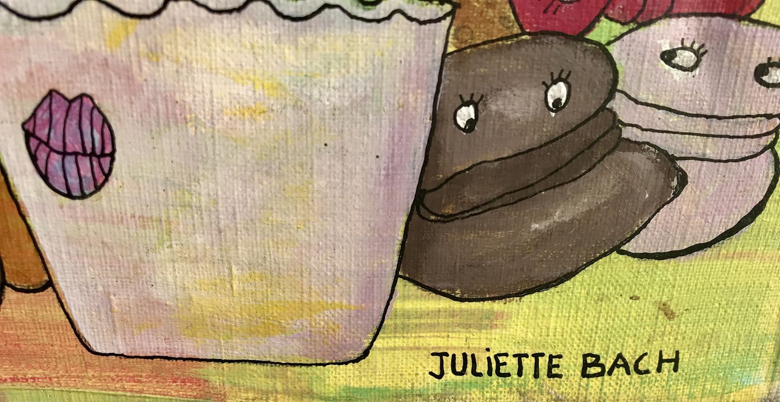 Juliette Bach Painting, 2000s, Contemporary photo 1000.0