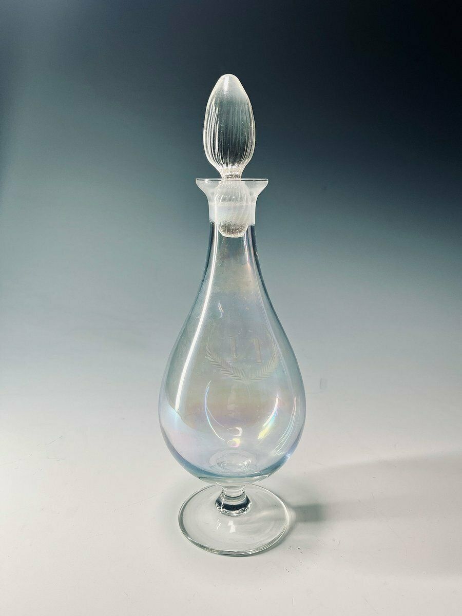 Baccarat Glass Decanter For Napoleon, 1970s photo for sale