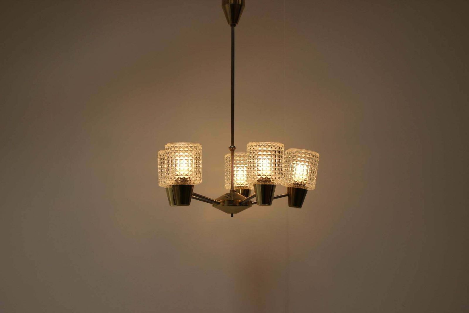 Chandelier By Kamenicky Senov, 1970s, Czechoslovakia photo furniture