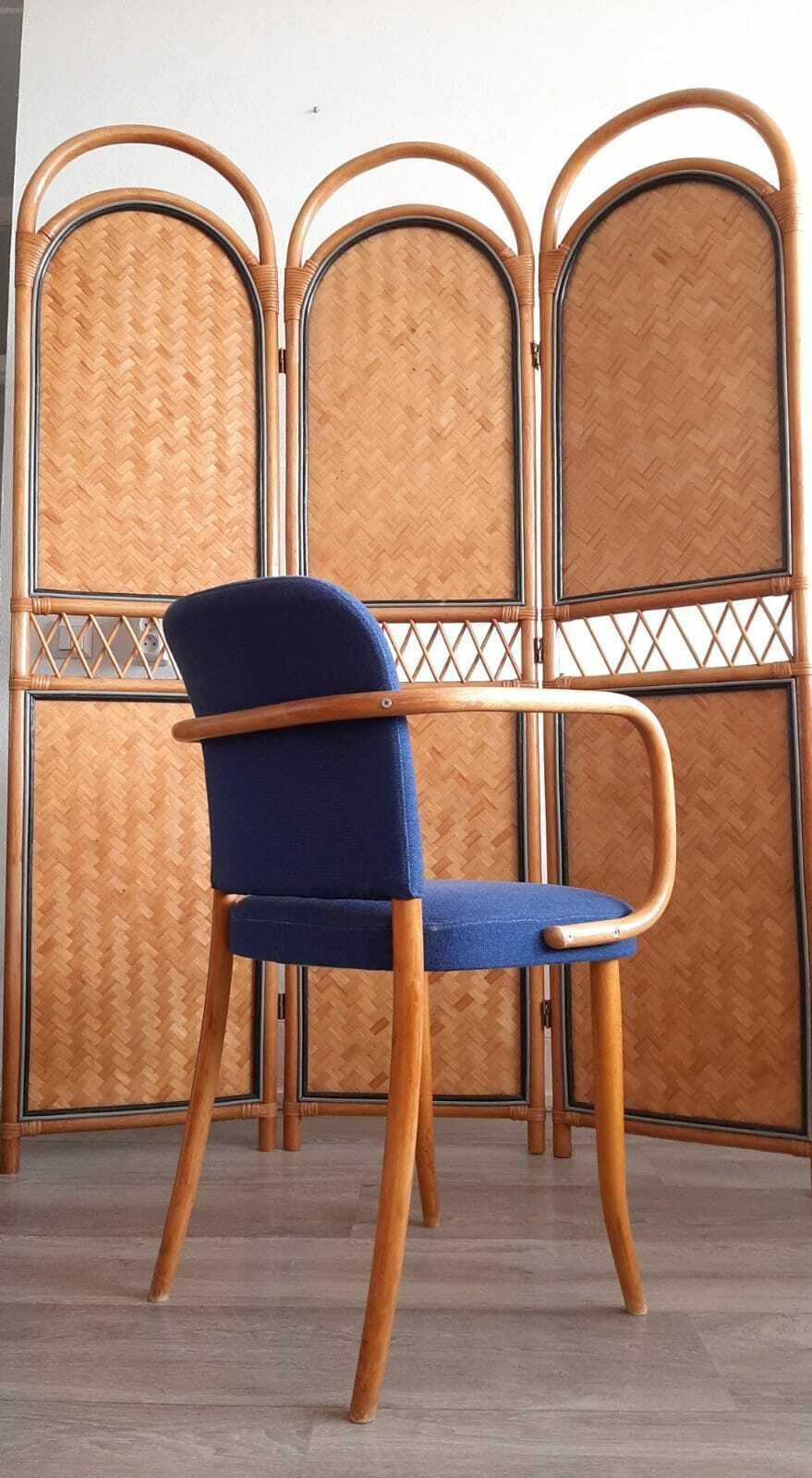 Set Of 6 Thonet Chairs, 1950s, Modernist photo for sale