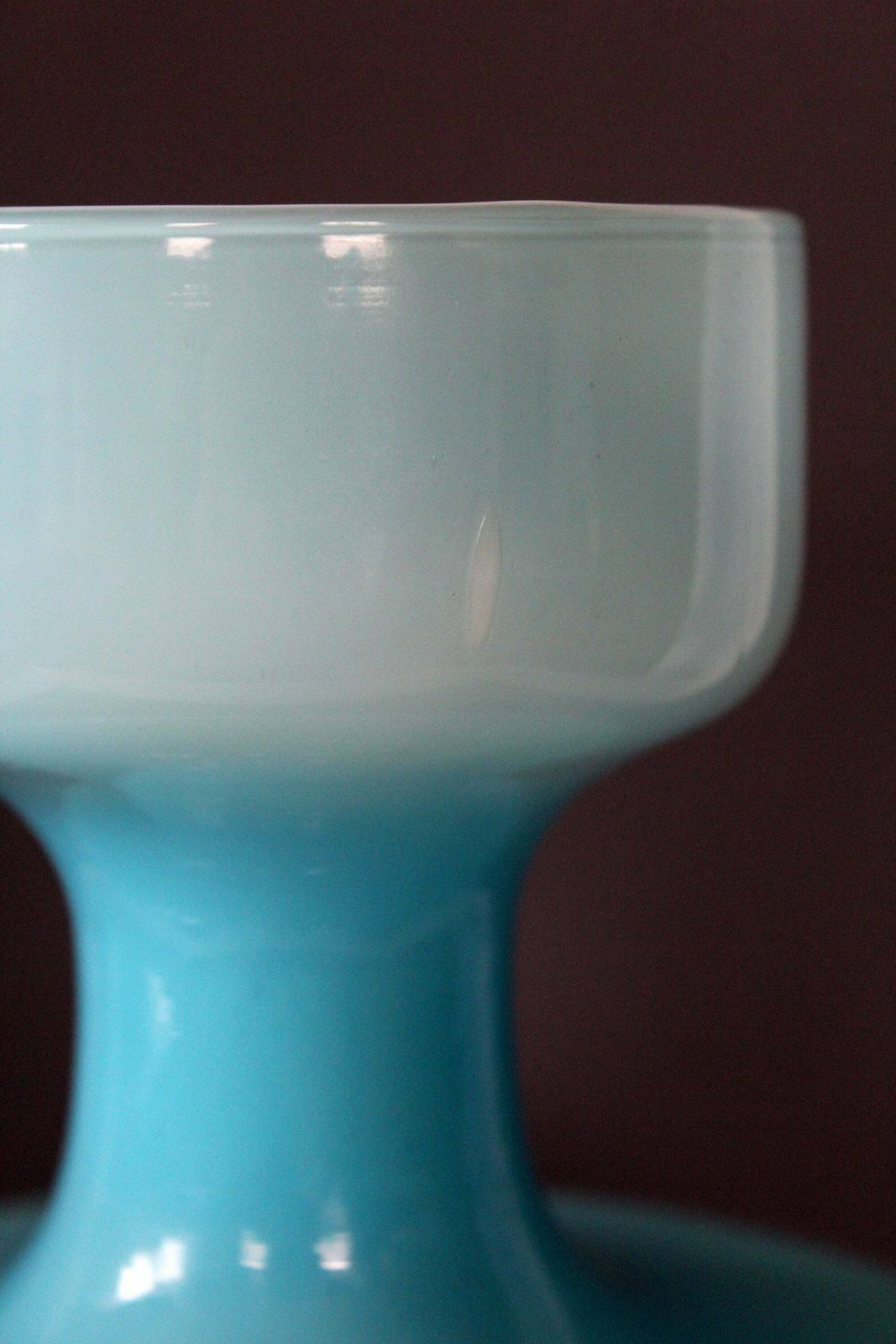 photo furniture Tall And Large Vintage Retro Mid Century Turquoise Empoli Opaline Italy Stelvia Glass Vase, Italy, Cased Glass, Gladiator Carriage, Horses