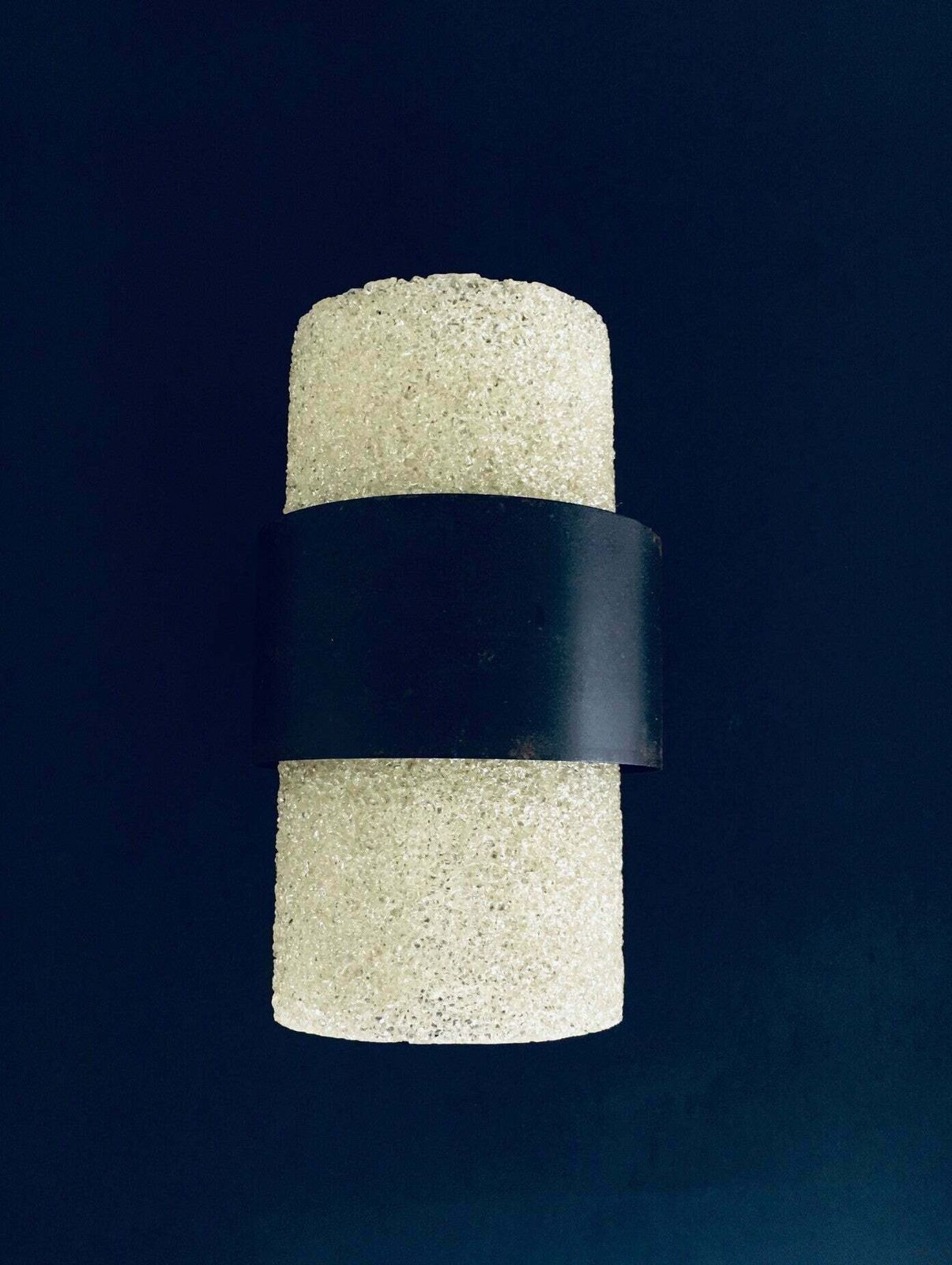 Lighting Midcentury Modern Design Flush Mount Wall Applique Lamp, 1950's France photo