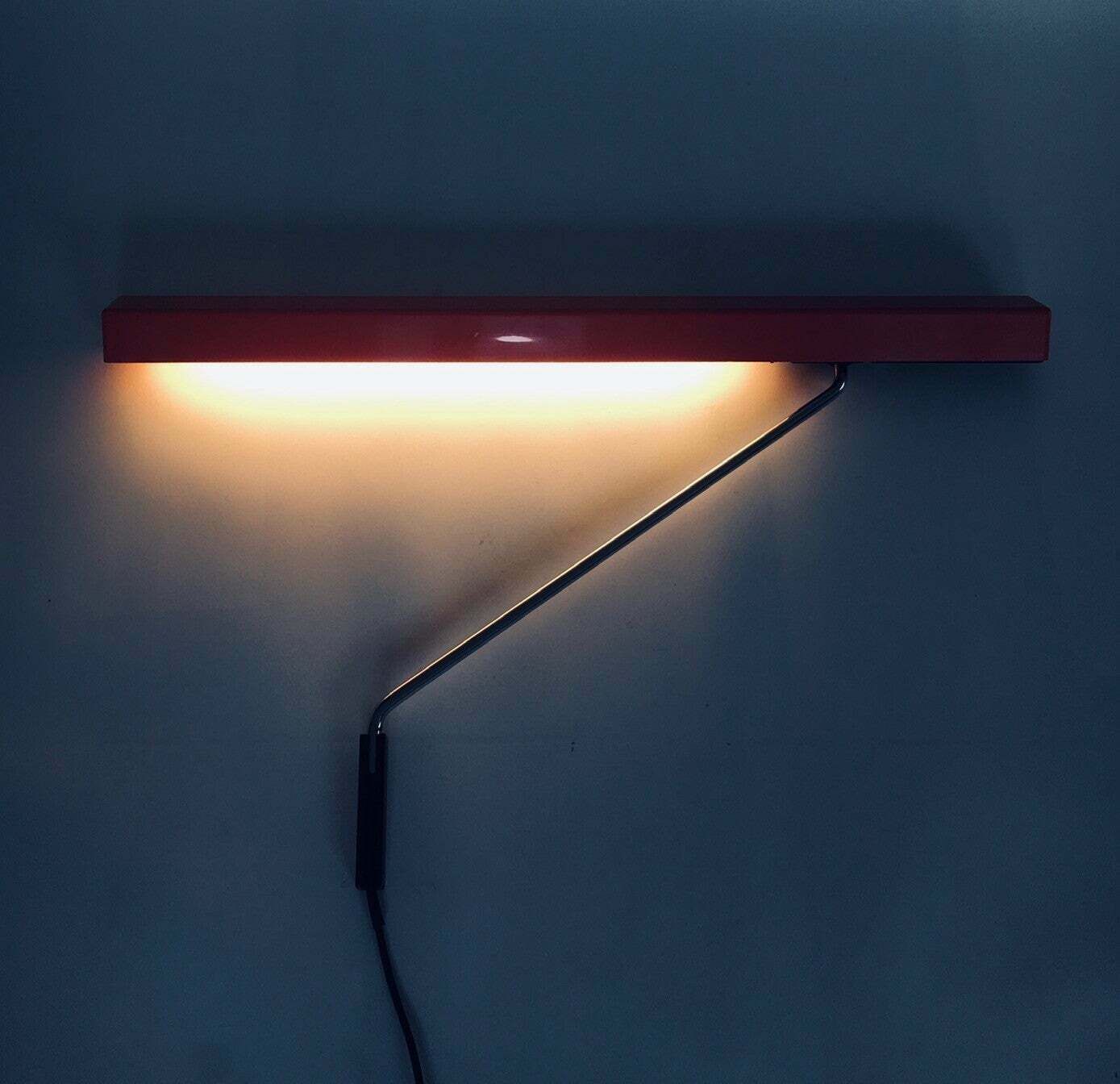 1970's German Design Swing Arm Mounted Desk Lamp By Aeg photo vinterior