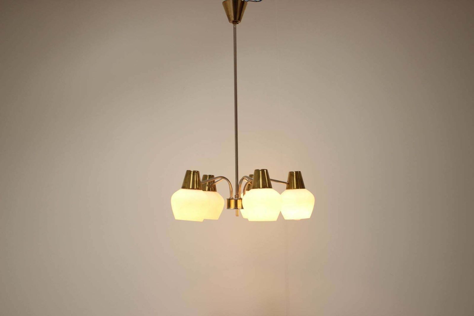 photo furniture Chandelier By Kamenicky Senov, 1970s, Czechoslovakia