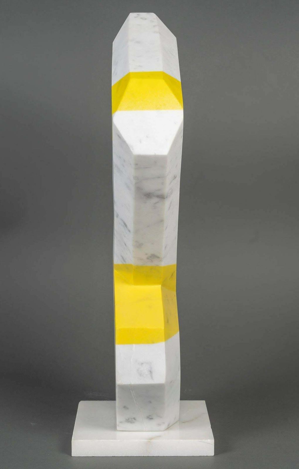 photo furniture Carrara Marble Sculpture By François Fernandez, Known As Savy, Signed.