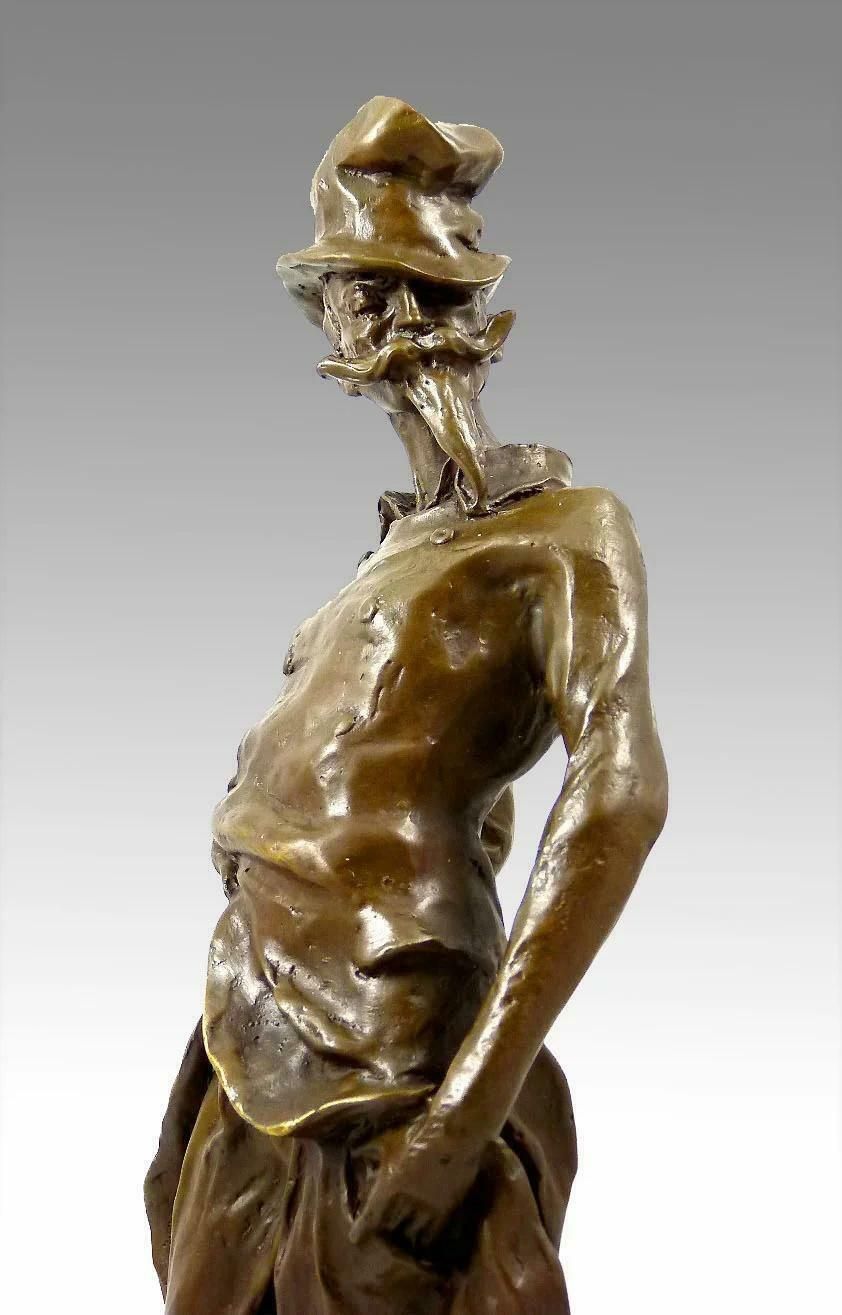 Bronze Sculpture Of Ratapoil After Honoré Daumier, 20th Century. photo vinterior