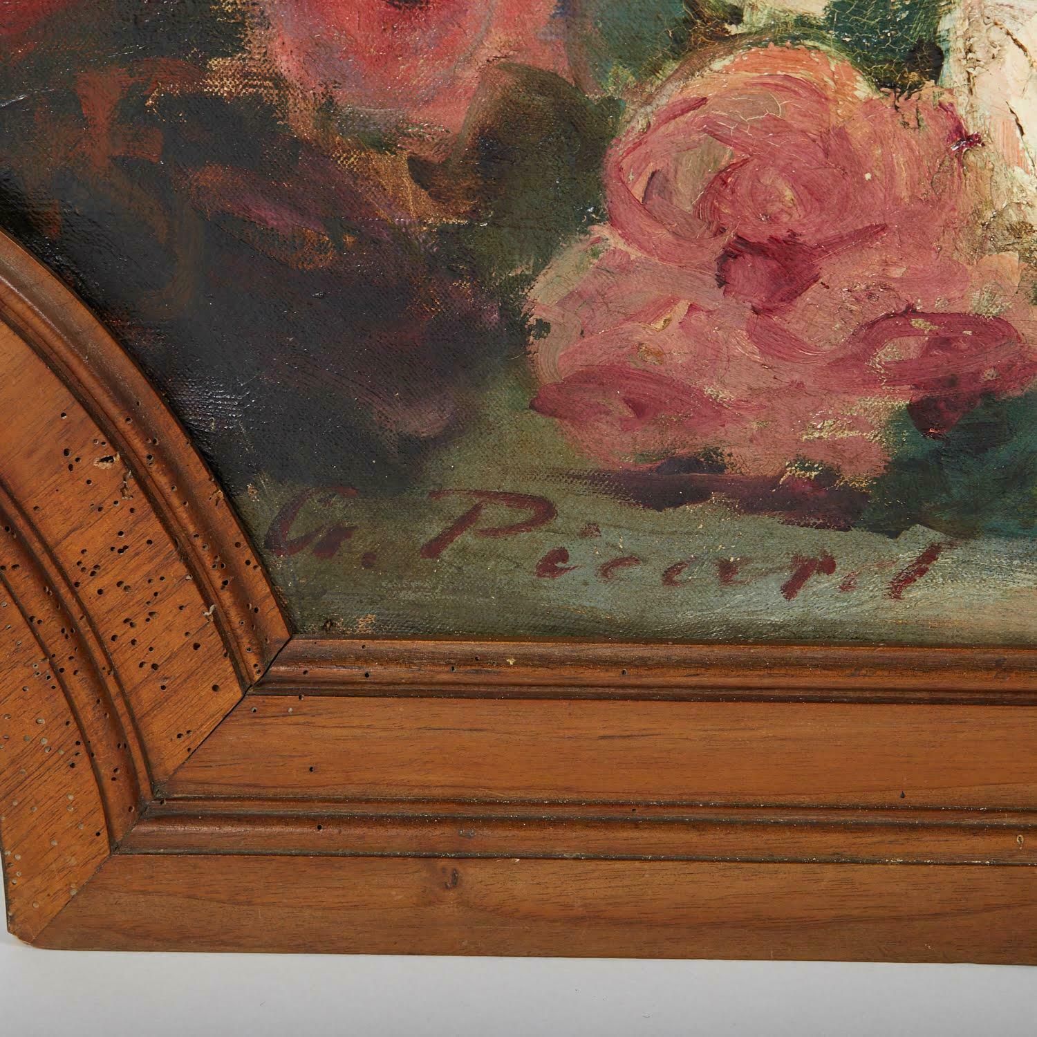 Oil On Canvas, Painting By Georges Picard, Spring, Art Nouveau Period. photo buy