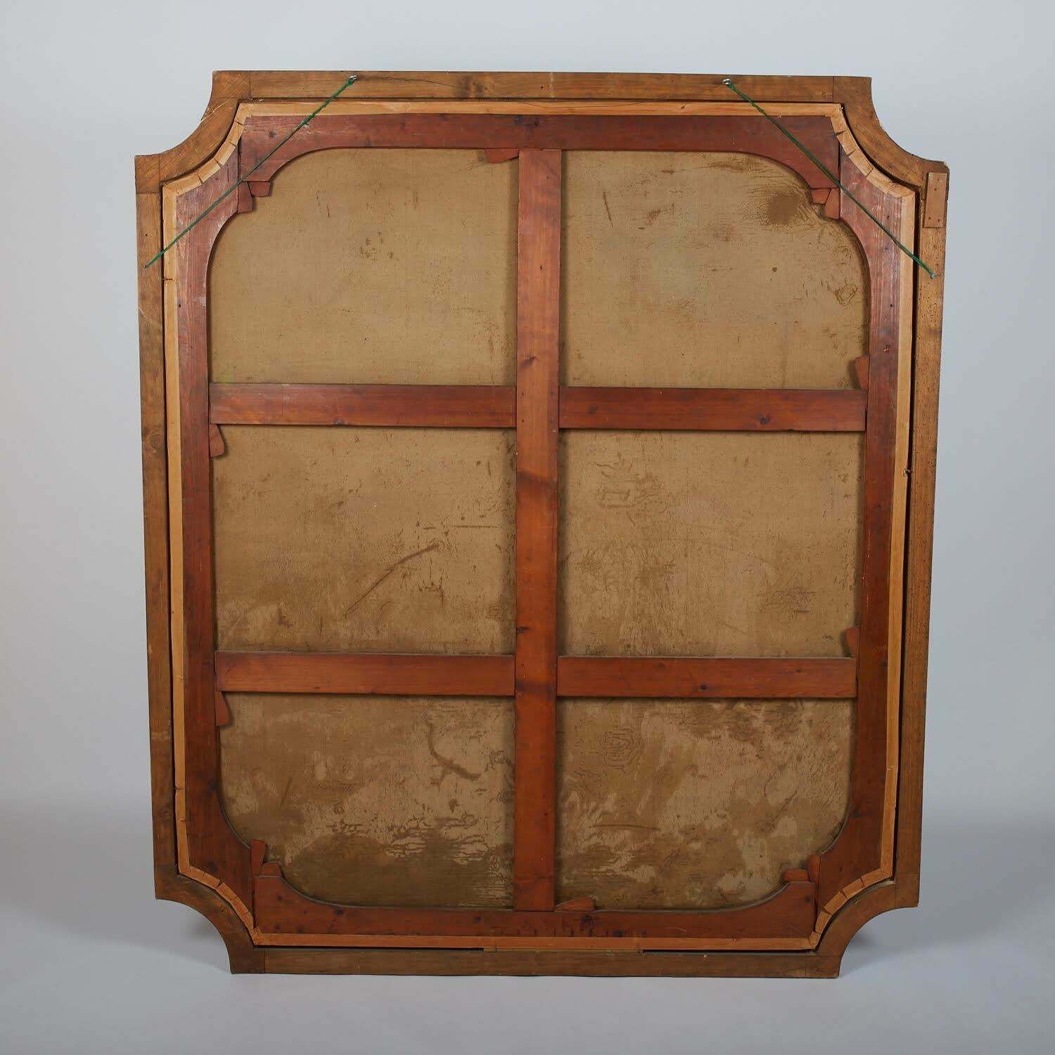 photo furniture Oil On Canvas, Painting By Georges Picard, Spring, Art Nouveau Period.