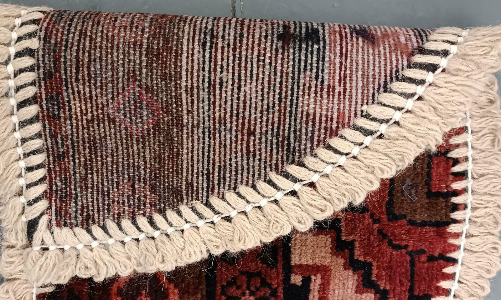Handmade Rug Doormat Oriental Rug Half Circular Interior Carpet Mat Entrance Way photo buy