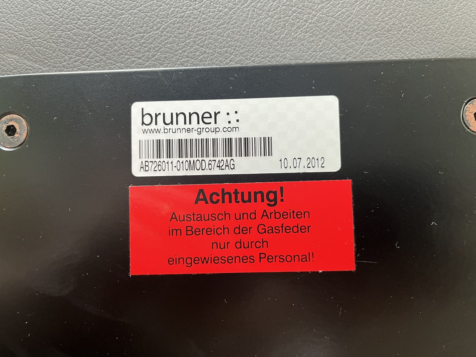 Brunner Fina 6742/Ag Lounge Chair In Dark Grey photo 400.0