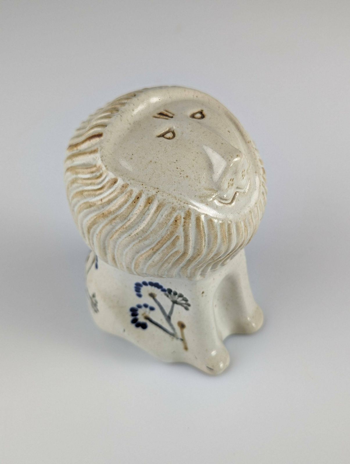 Ceramic Lion In Stoneware From The Aso Factory By Antonio Salvador Orodea 1980s photo furniture