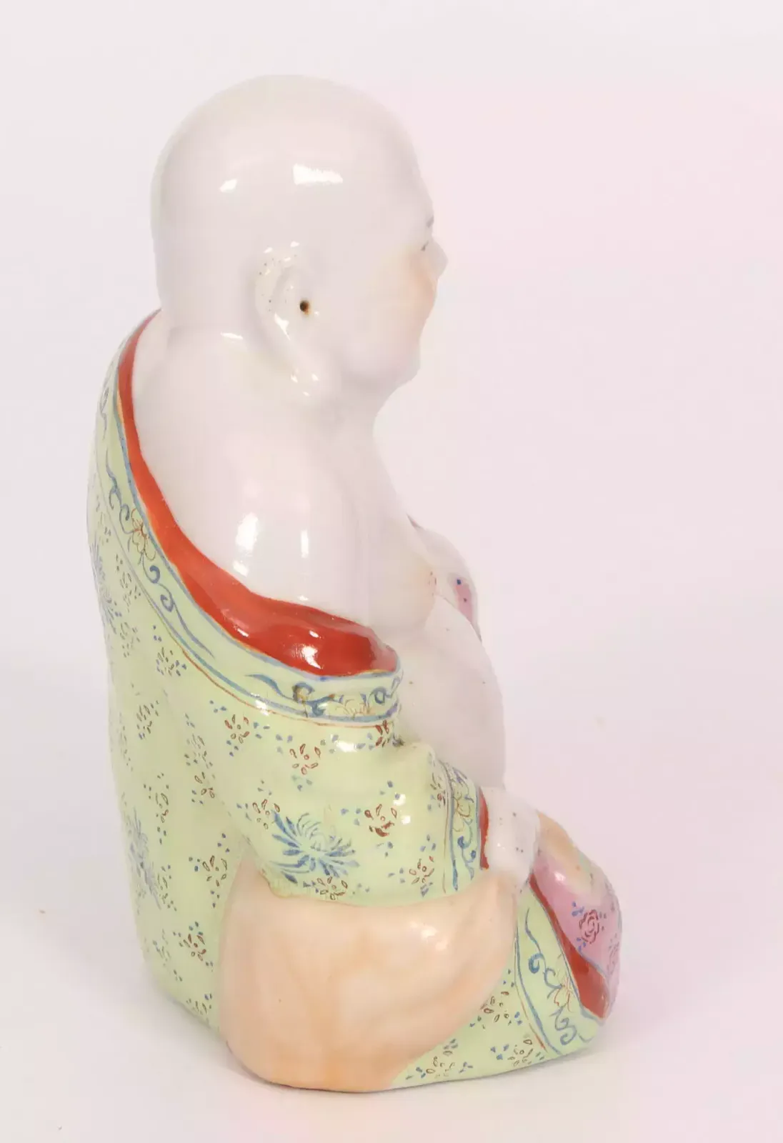 Porcelain Figures Of Buddha, 1800s photo vintage