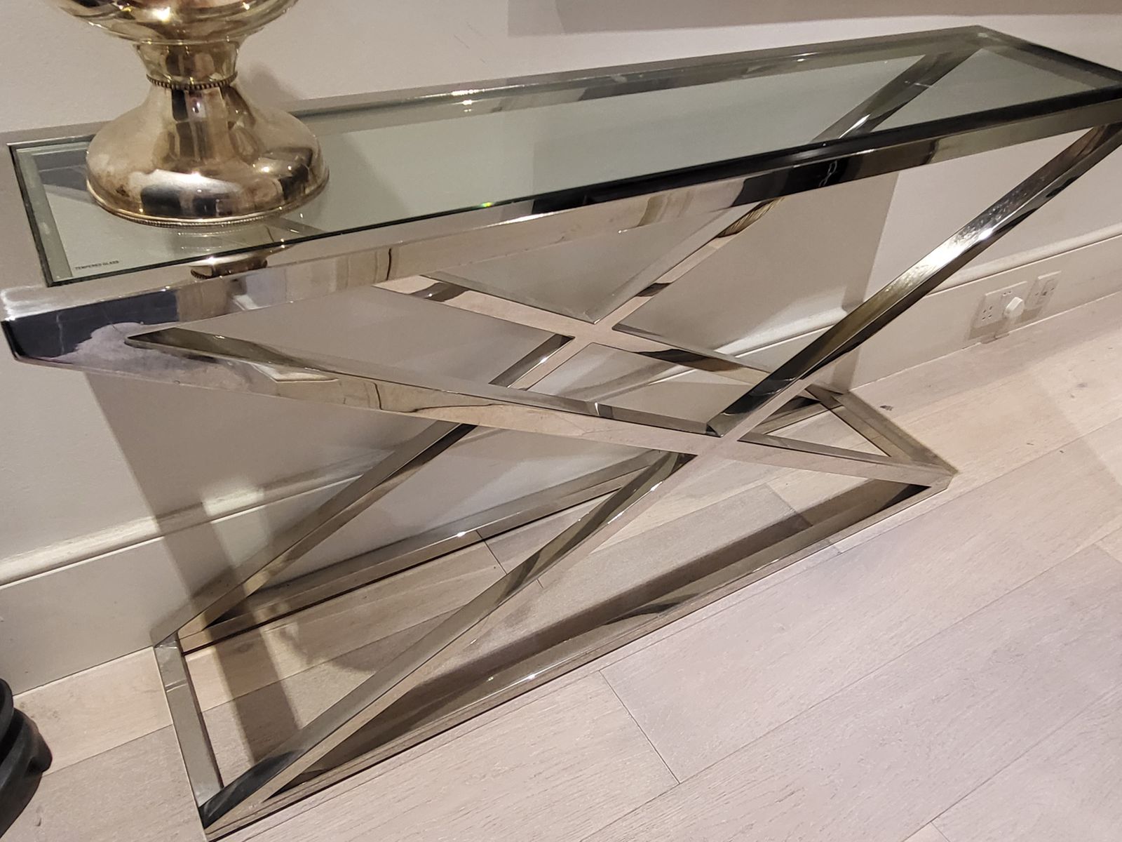 X Framed Console, Late 20th Century photo for sale