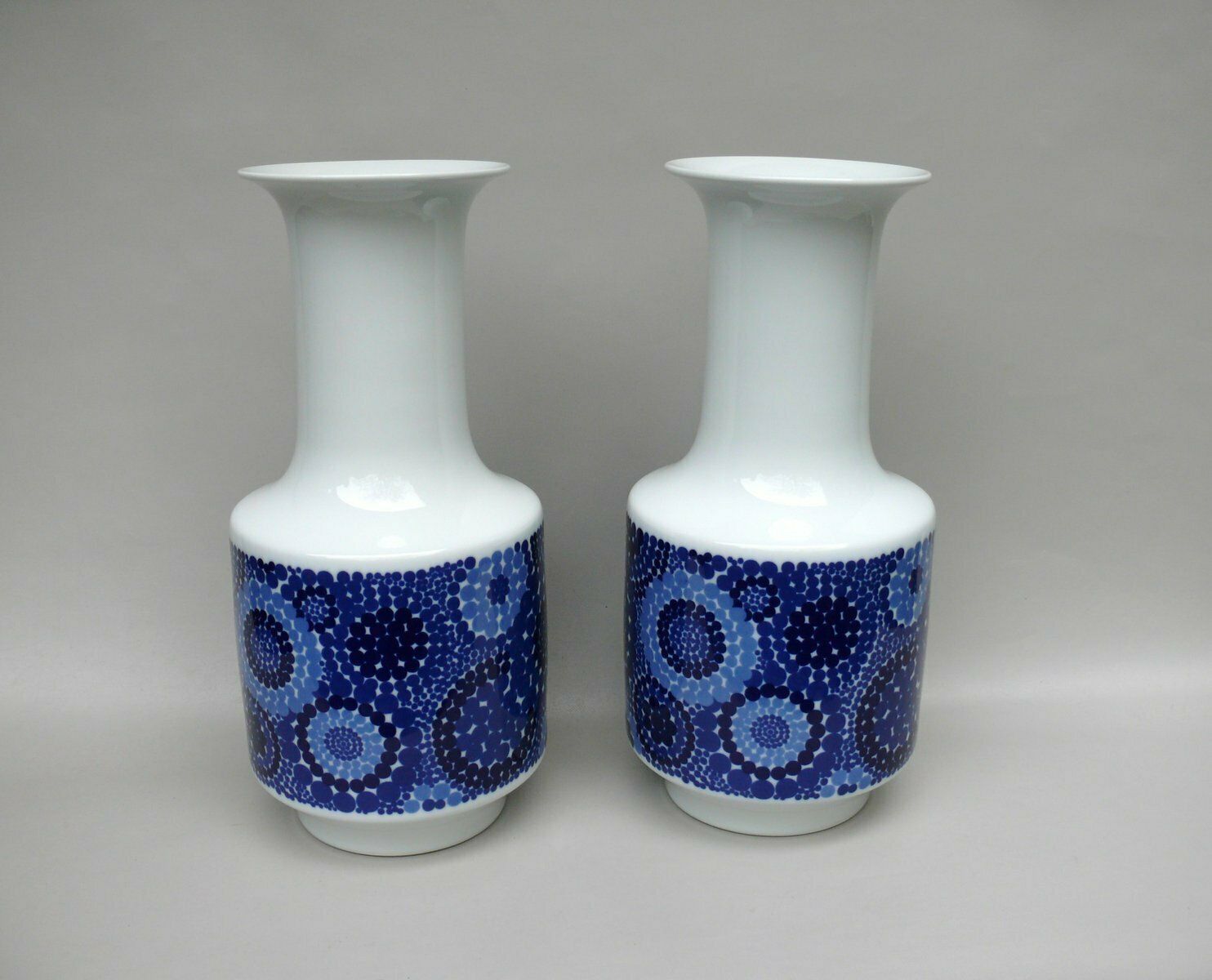 Large Pop Art Floor Vases From Heinrich Porcelain, 1960s, Set Of 2