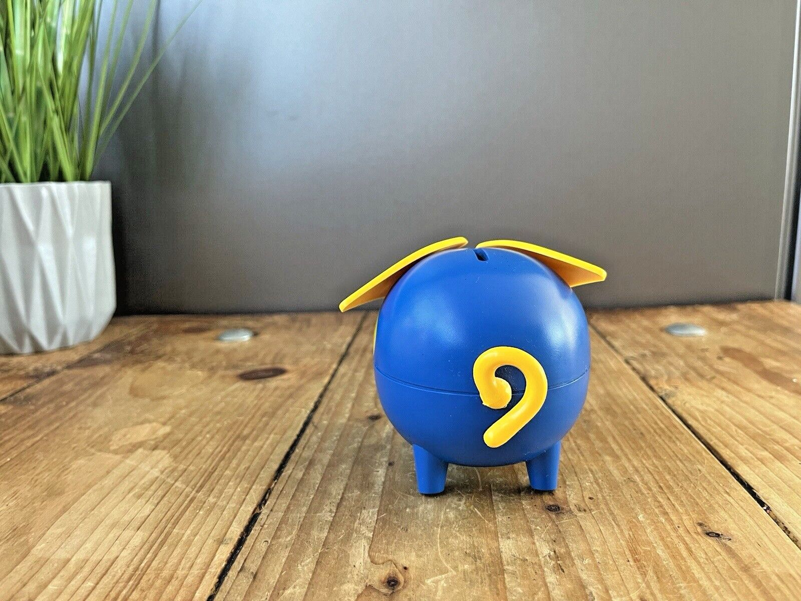 Retro Poul Willumsen Denmark 1987 Swedish Post Postnord Piggy Bank Pig Money Box photo for sale