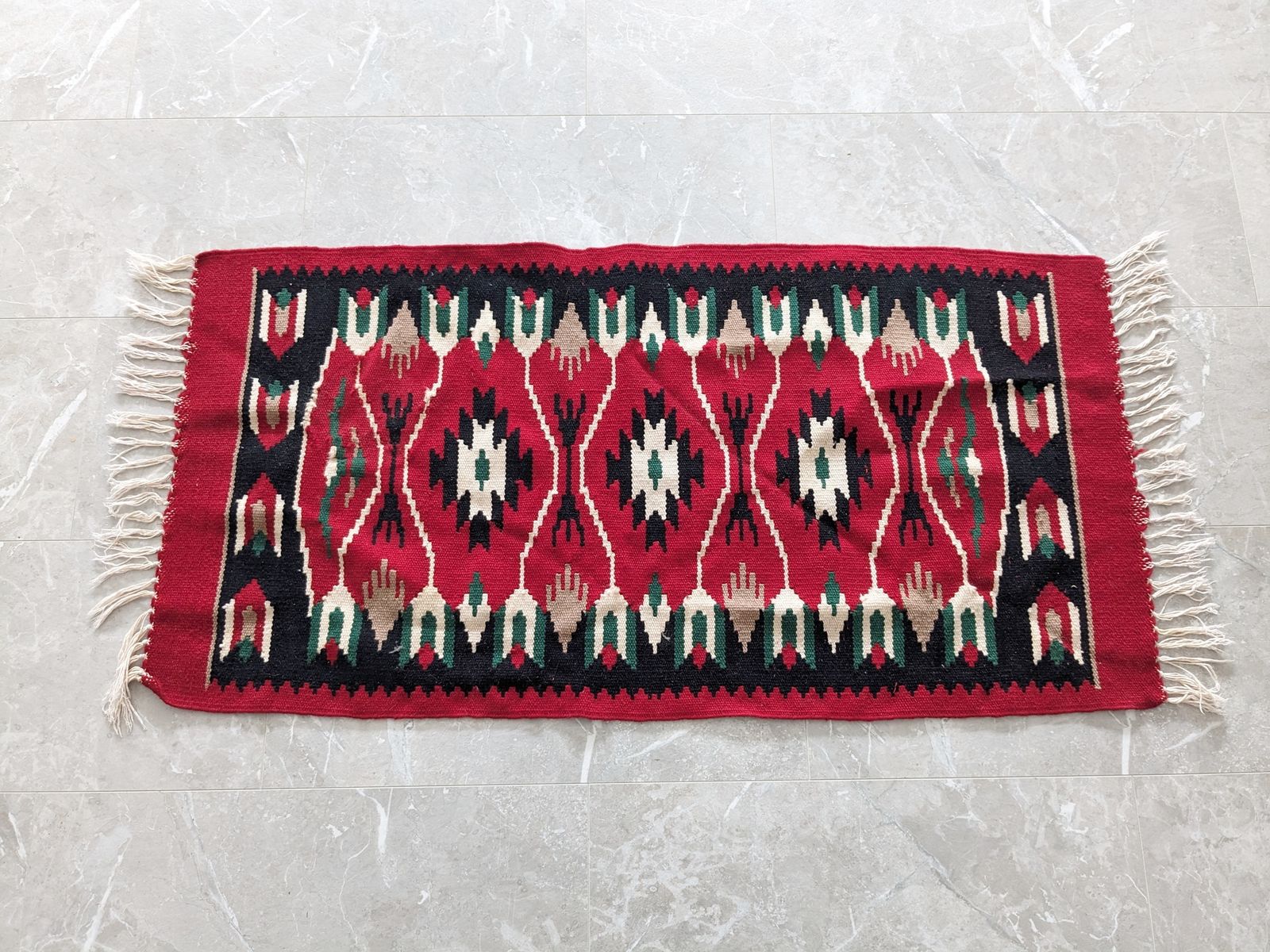 Vintage Kilim Rug photo Textiles