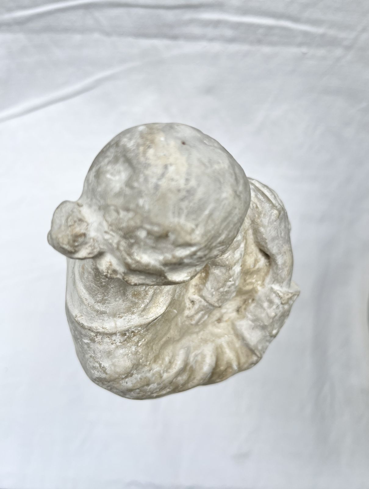 'Mother And Child ' Figurative Sculpture By Swedish Artist Ruth Milles . Antique Plaster Cast. photo furniture
