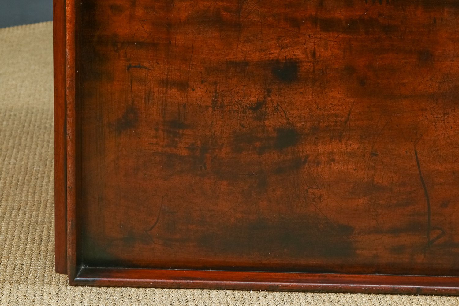 Furniture English Regency Flame Mahogany Secretaire Desk Bureau Chest Of Drawers By Gillows Of Lancaster (Circa 1830) photo