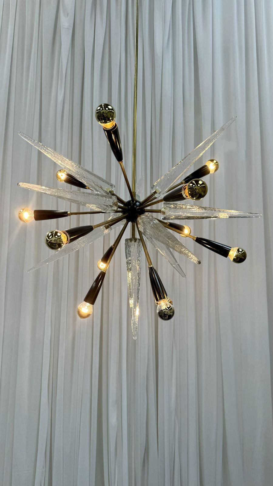 Murano Glass Sputnik Chandelier, 1960’s, Italy
