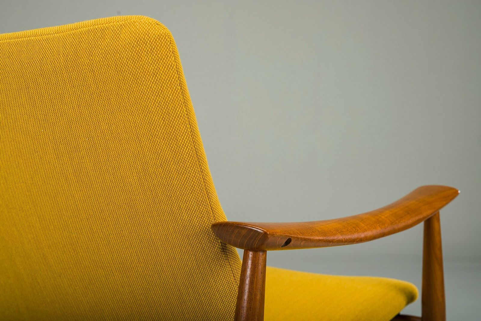 Danish Mid Century Armchair Model 138 By Finn Juhl For France & Søn, 1950s photo for sale
