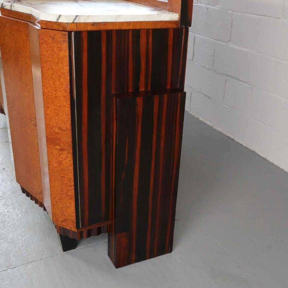 photo furniture Buffet Art Déco, ébène De Macassar Et Loupe De Noyer, 1920 1930