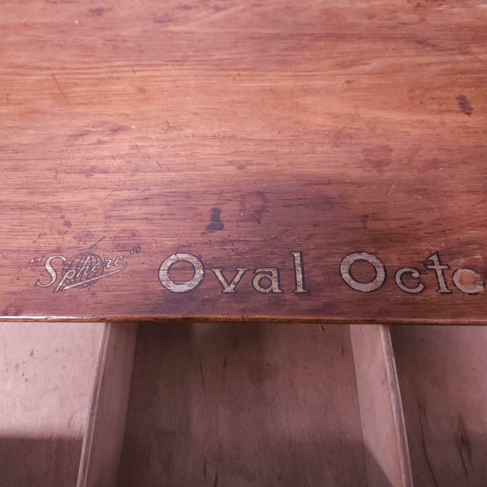Early 20thc Retail Counter Top Haberdashery Drawers For Sphere Oval Oct Suspenders photo vinterior