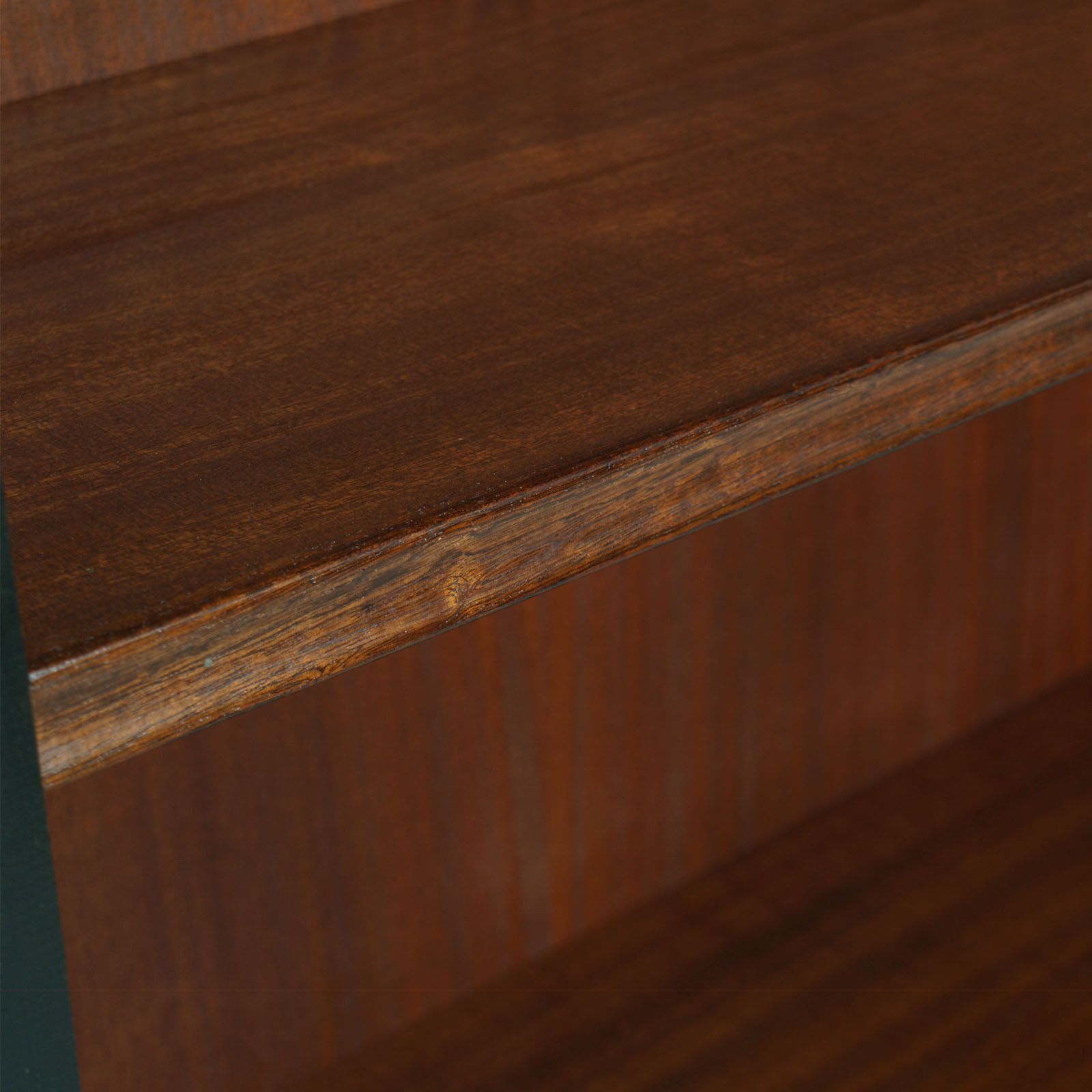 1930s Italy, Art Decò, Bookcase In Walnut And Mahogany By Meroni & Fossati ,Wax Polished photo Furniture