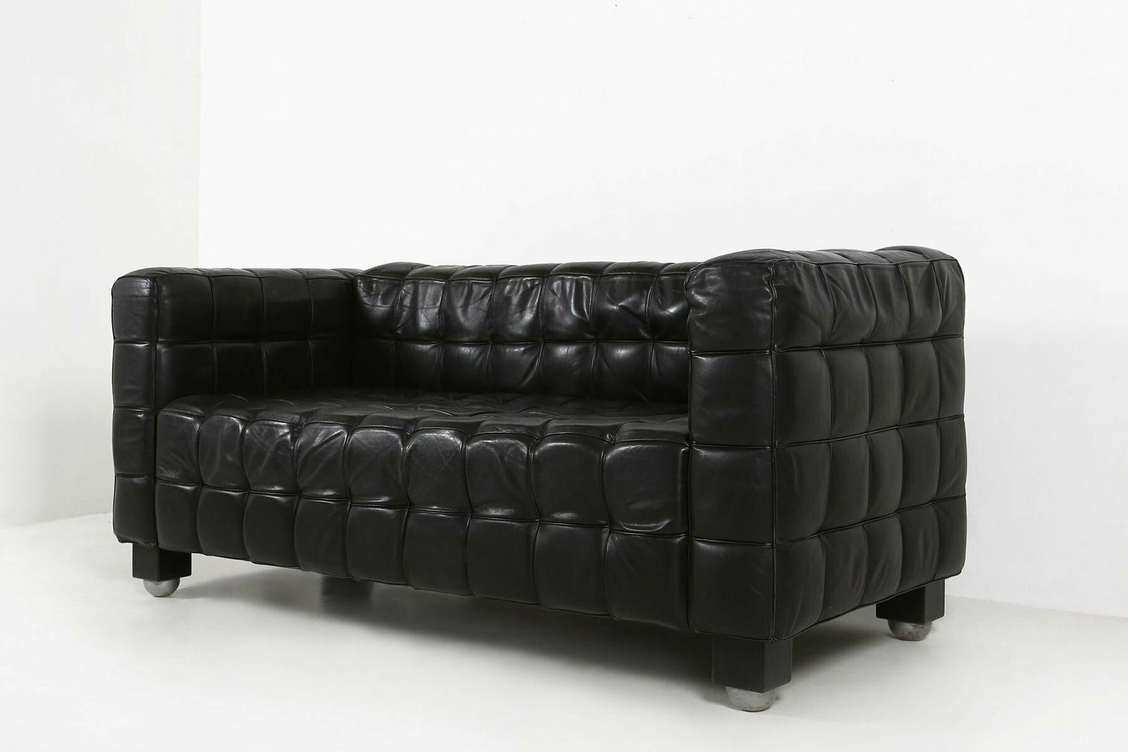 Kubus 8020 Sofa By Josef Hoffmann For Wittmann, 1980s