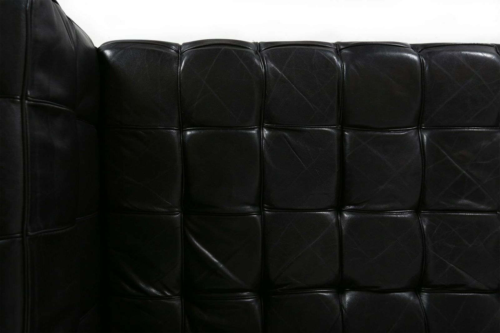 photo for sale Kubus 8020 Sofa By Josef Hoffmann For Wittmann, 1980s