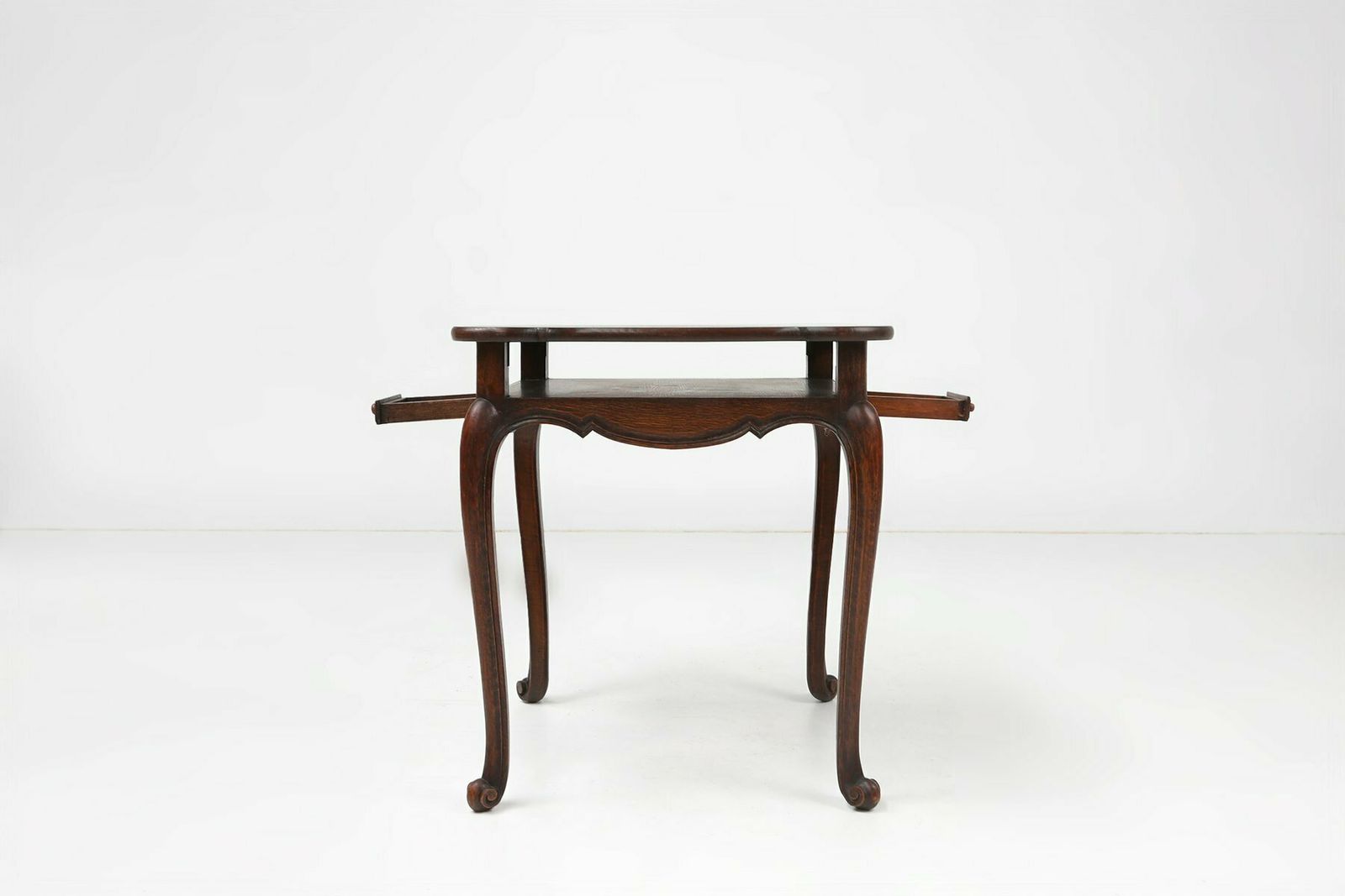 photo for sale French Card Table In Wood With 2 Drawers, 1890s