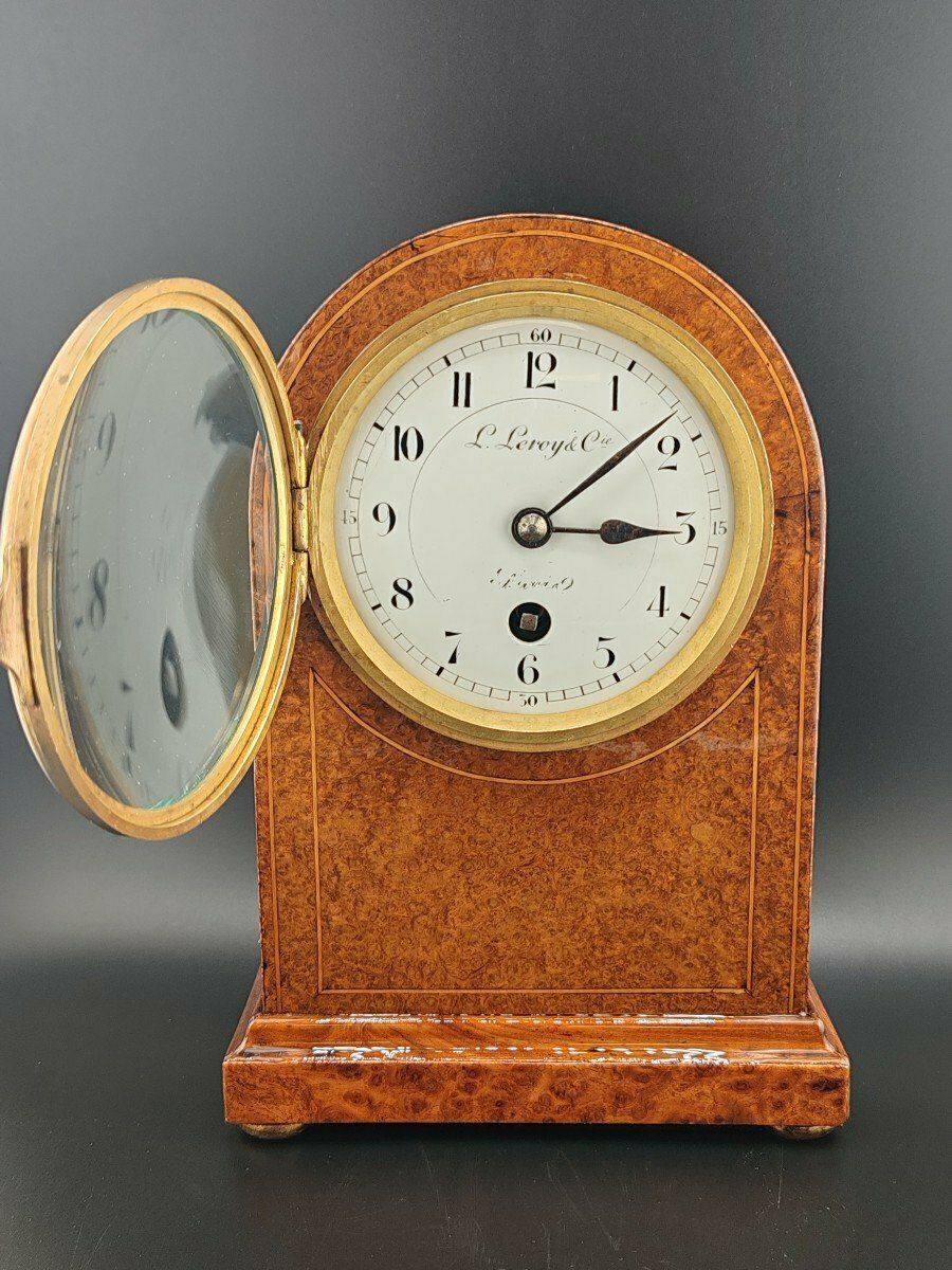 Pendule de voyage L. Leroy & Cie Paris, fin du XIXe siècle photo Décoration