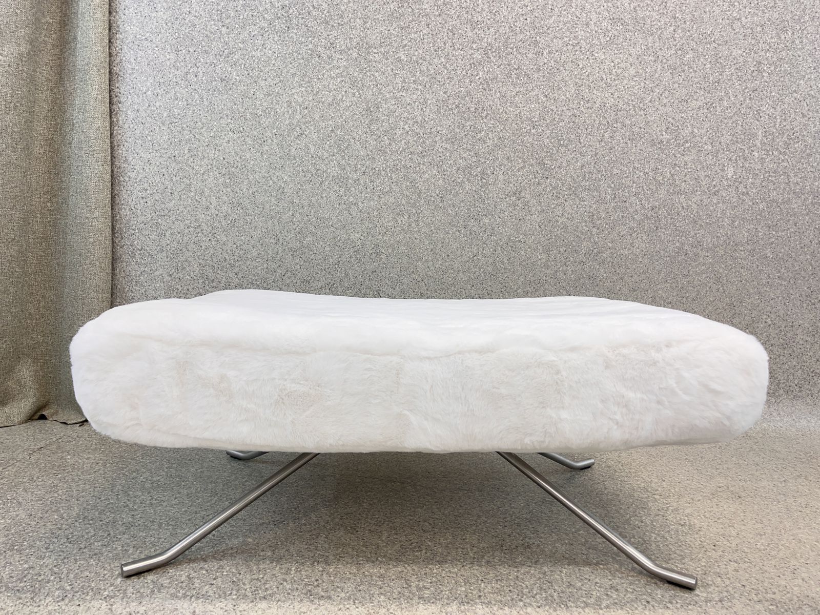 Fluffy Yeti Ligne Roset ‘Pop’ Easy Lounge Chair  With Footstool By Christian Werner photo furniture