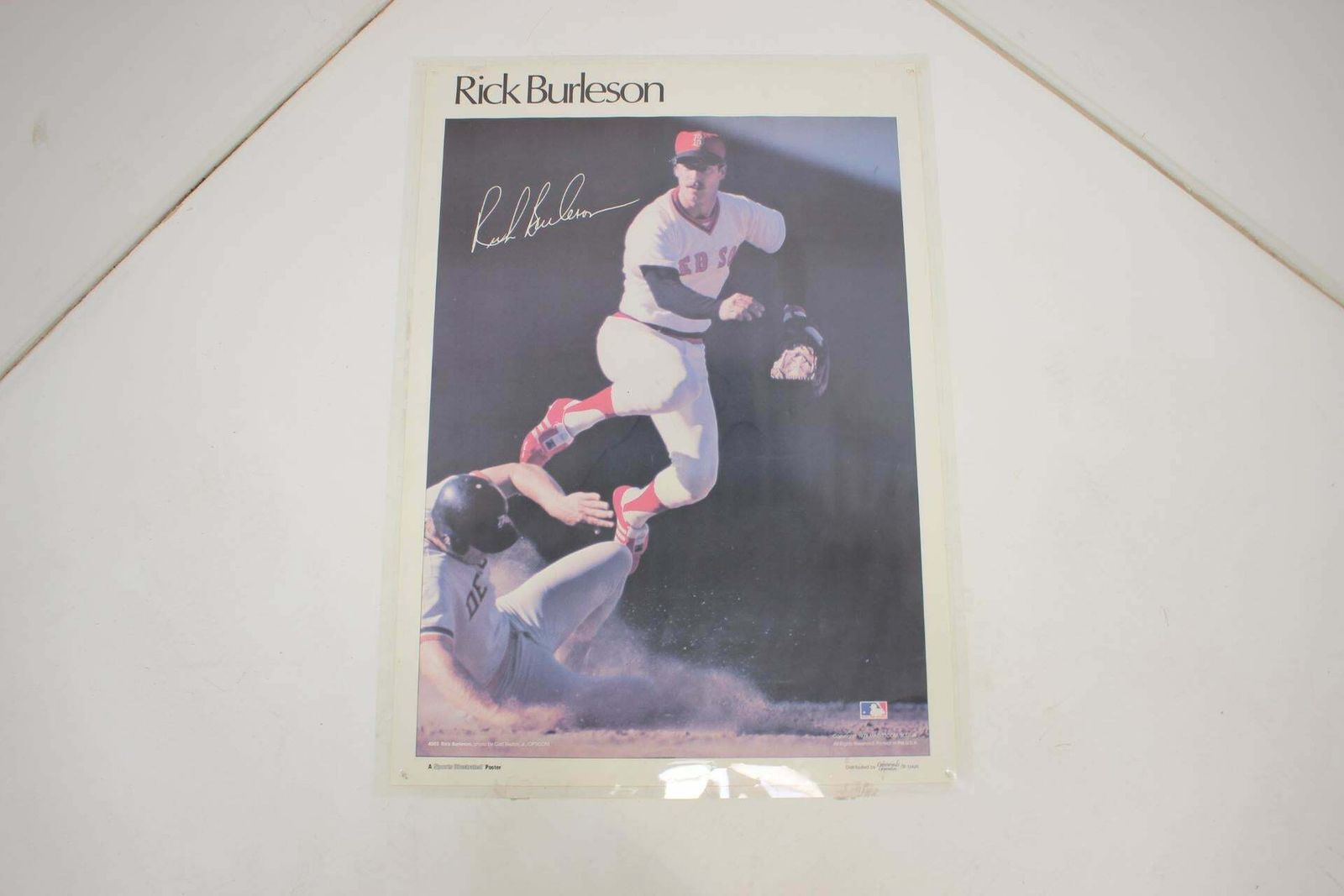 Mlb Poster Rick Burleson, 1978, United States Of America photo Art