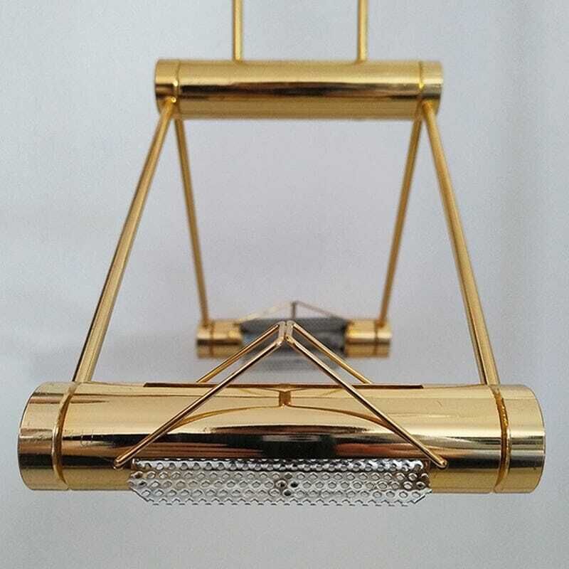 1970s Gorgeous Pendant Lamp In Brass By Cattaneo. Made In Italy photo vinterior