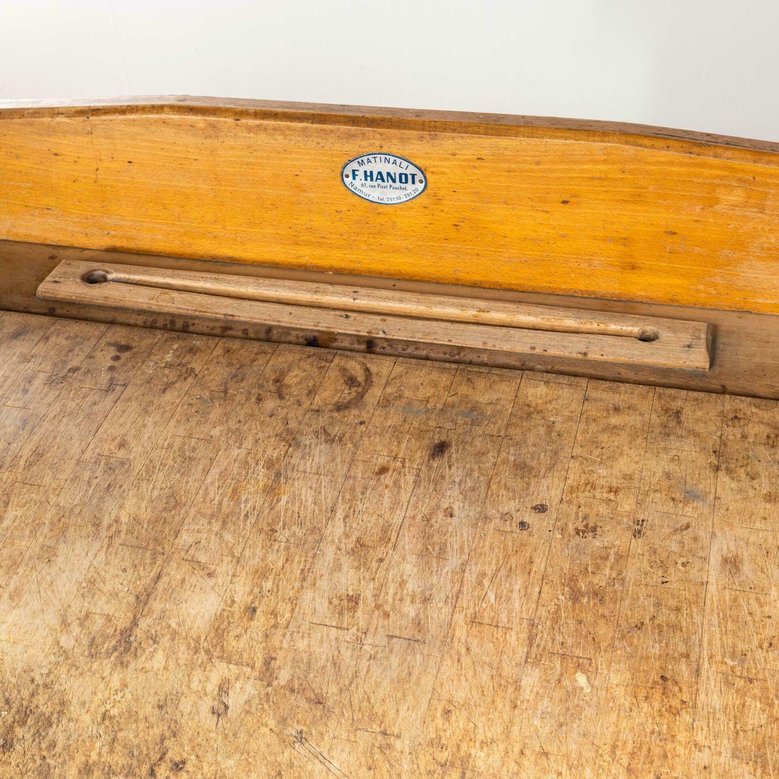 1950’s Large Belgian Butchers Workstation – Butchers Block photo furniture