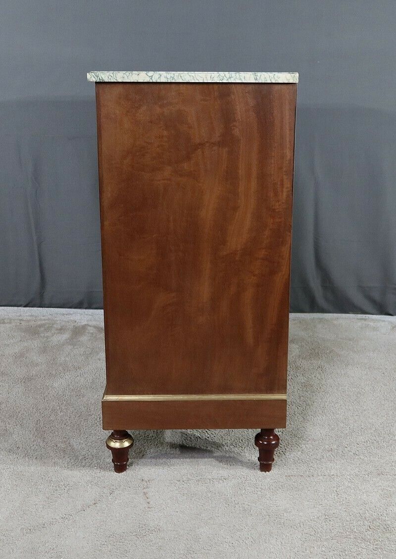 2503.0 Mahogany Chiffonnière Chest Of Drawers, Louis XVI Style – Mid 20th Century photo