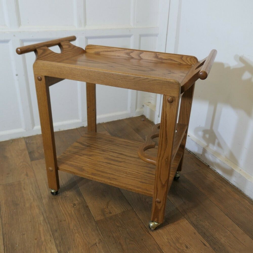 Italian Design Mid Century Cocktail Tray Trolley photo Furniture