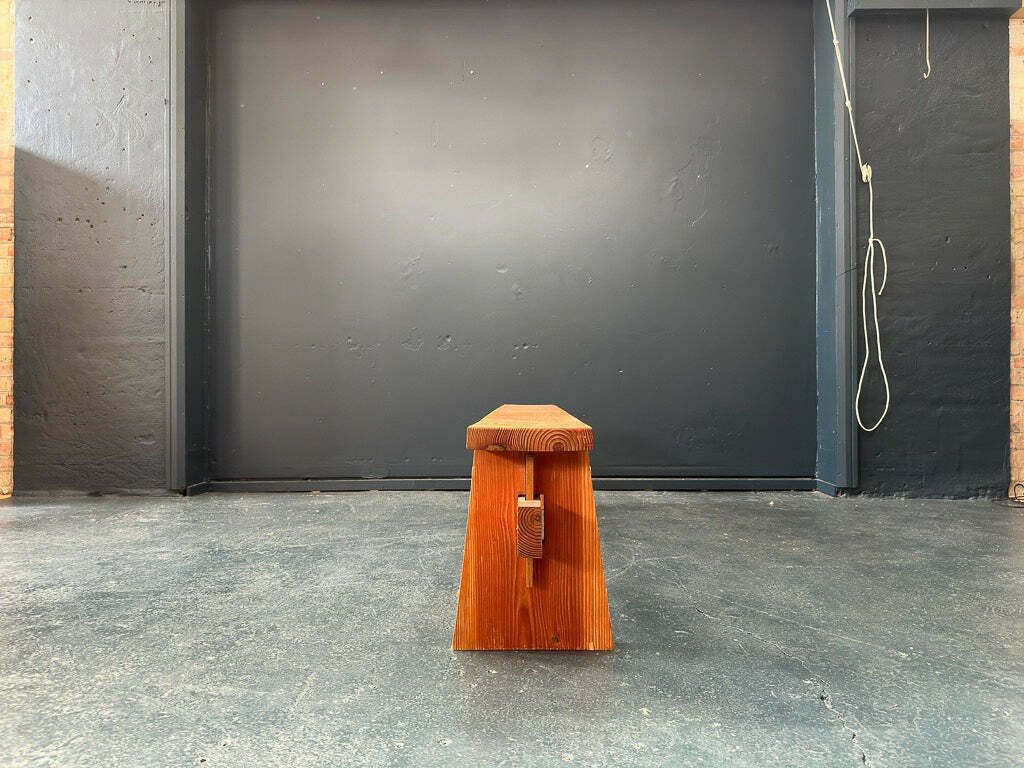 Large Pine Bench photo for sale