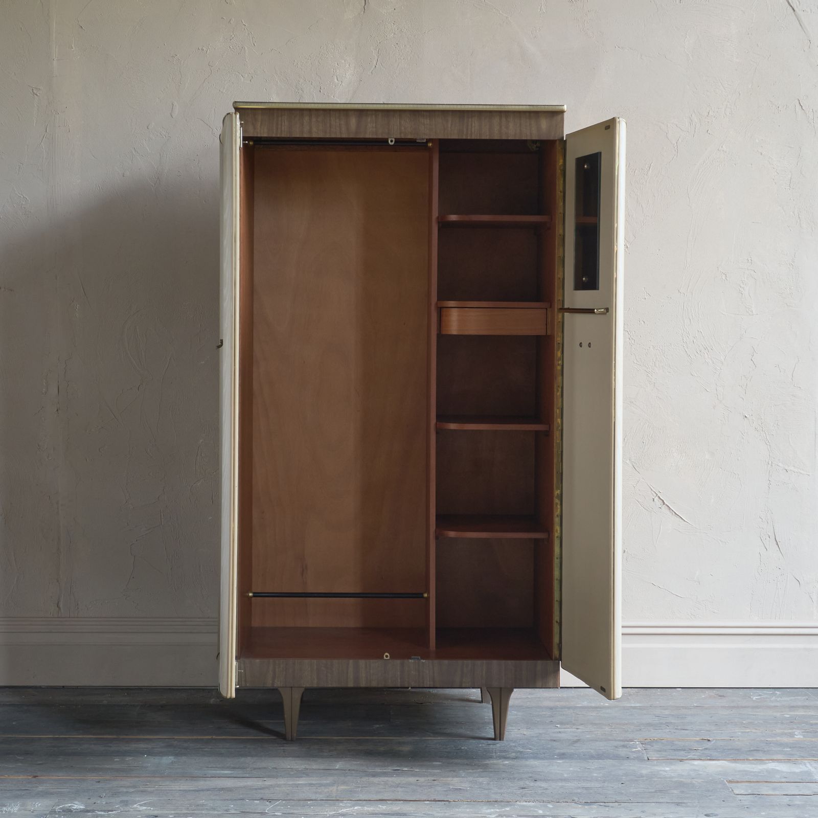 1960s Italian Style Single Wardrobe By Stonehill Furniture photo for sale