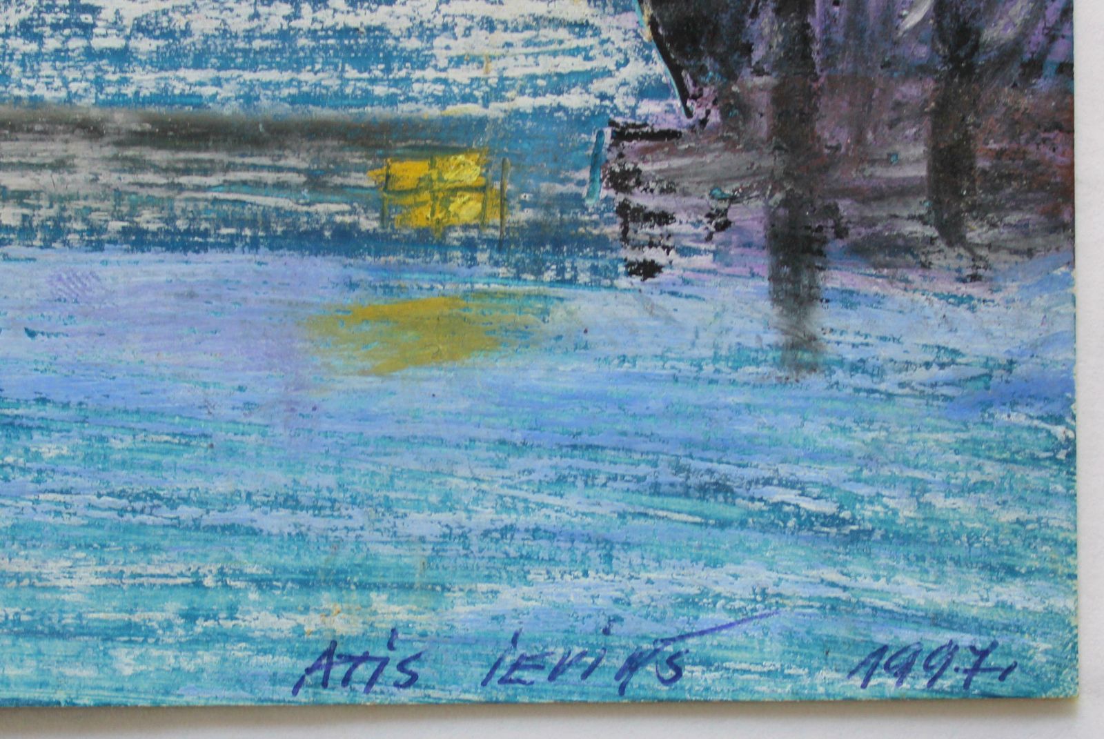 Atis Ievins Christmas. 1997, Cardboard, Mixed Media, 18.5x25 Cm 1997 photo furniture