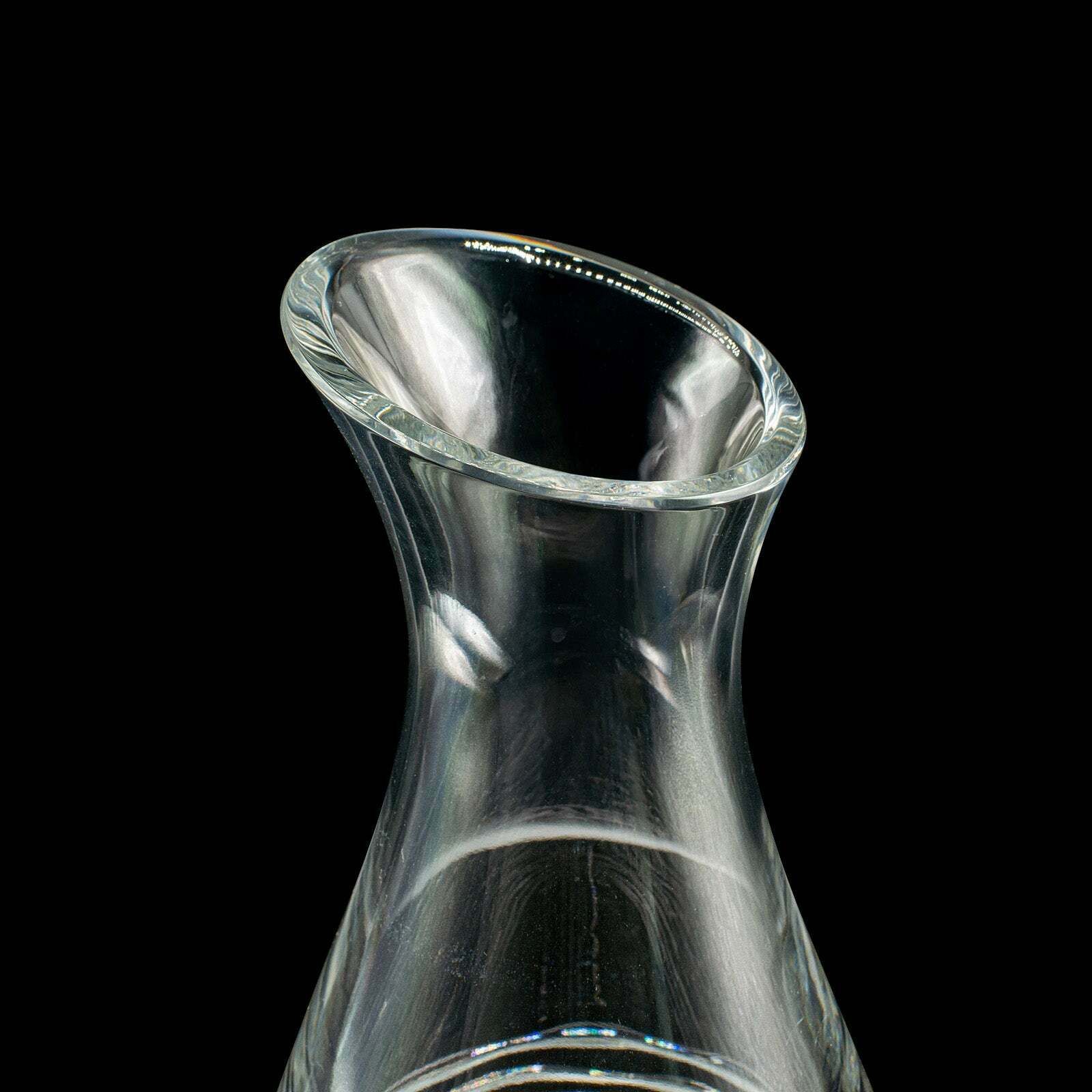 Vintage Lemonade Refresher, Italian, Glass, Serving Ewer, Decanter, Circa 1970 photo vinterior