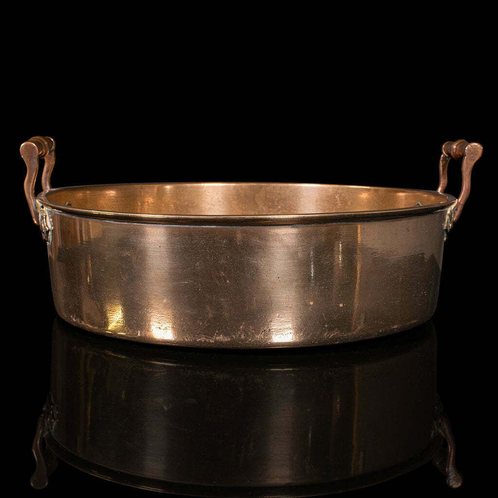 Antique Duck Roasting Pan, English, Bronze, Preserving Dish, Georgian, C.1800 photo Home Decor